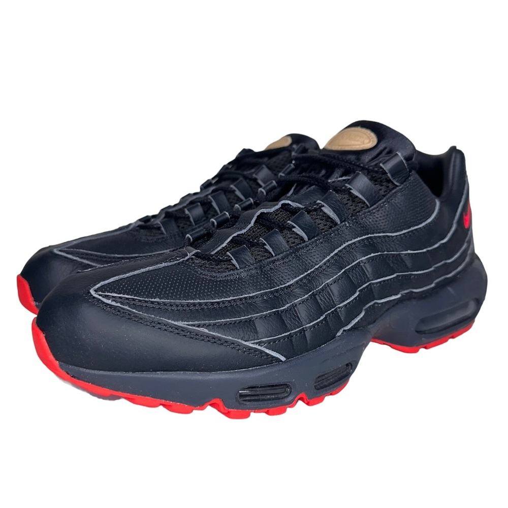 Nike By You Air Max 95 Black Red DH1571 991 Men’s Size 12
